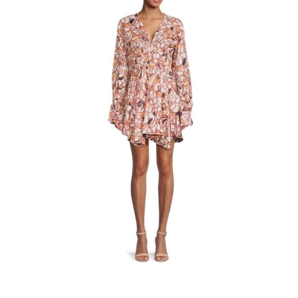 A.L.C. Salina Linen Mini Dress Size 00 NWT